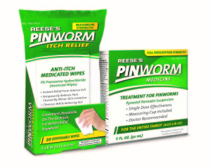 Reese's Pinworm Wipes and Reese's Pinworm Medicine
